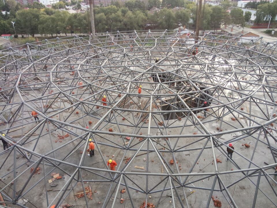 安国全民健身中心网架